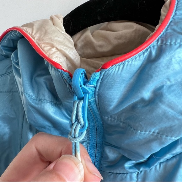 Cotopaxi Blue and Brown Reversible Jacket with Hood XS - Picture 15 of 15